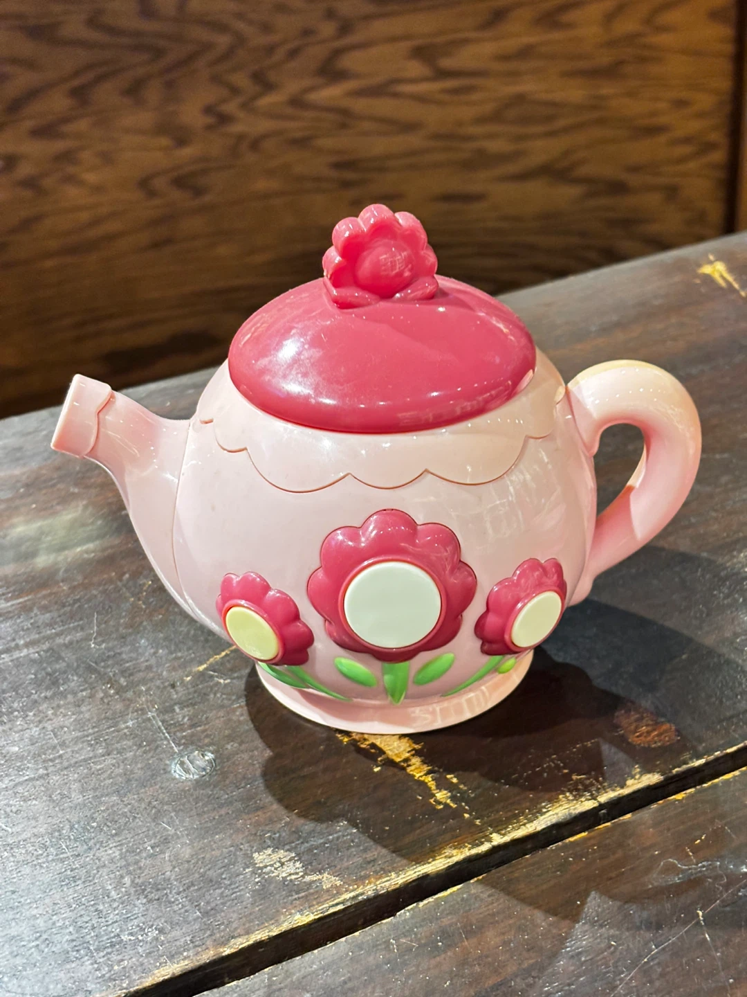 Pink Floral Toy Tea Set - photo 4