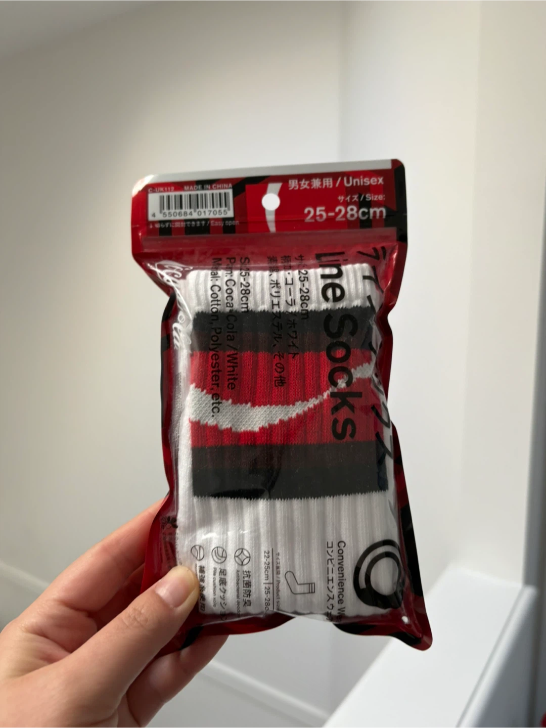 Family Mart x Coca-Cola Line Socks Large
