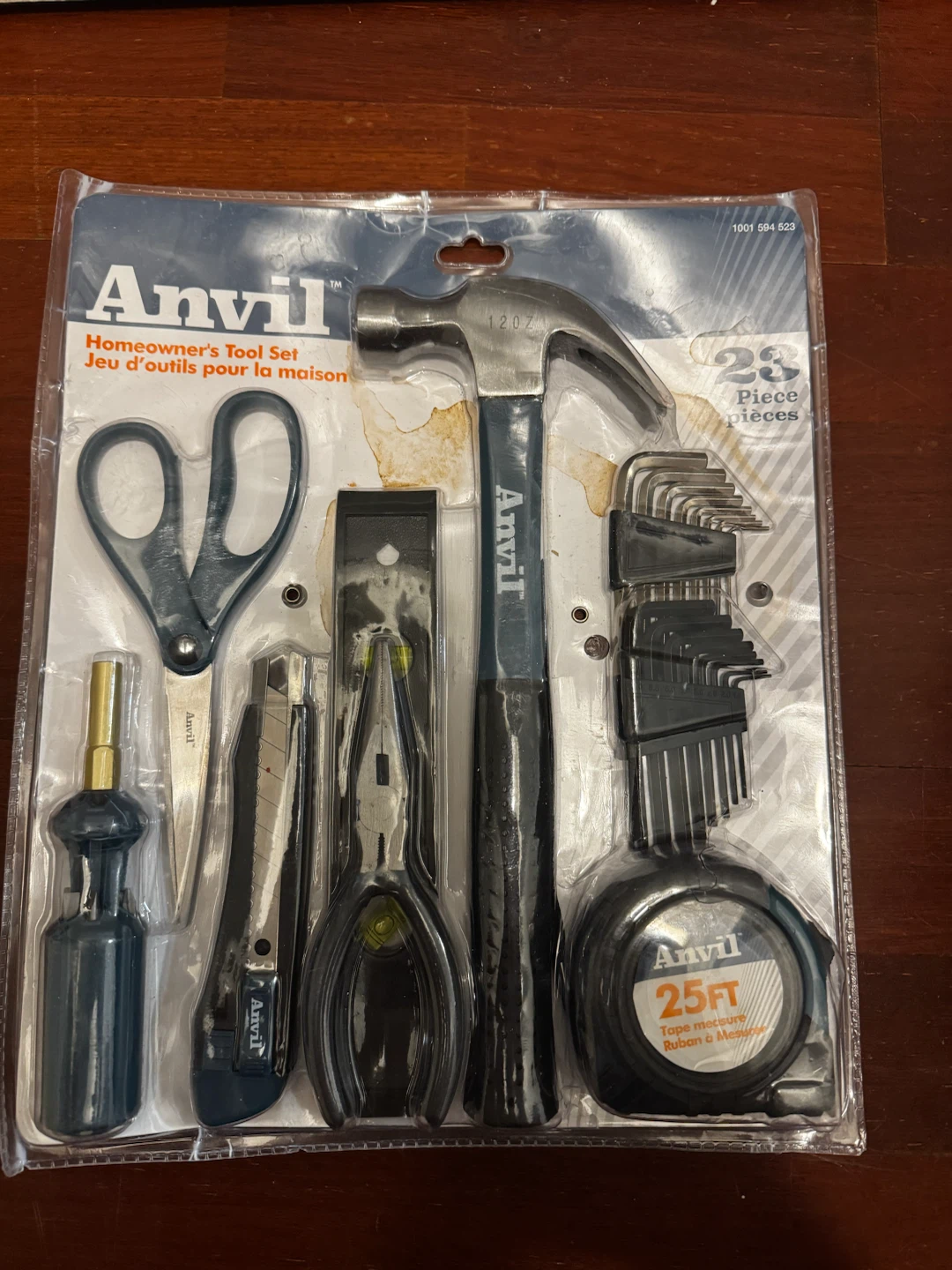 Anvil 23-Piece Homeowner's Tool Set