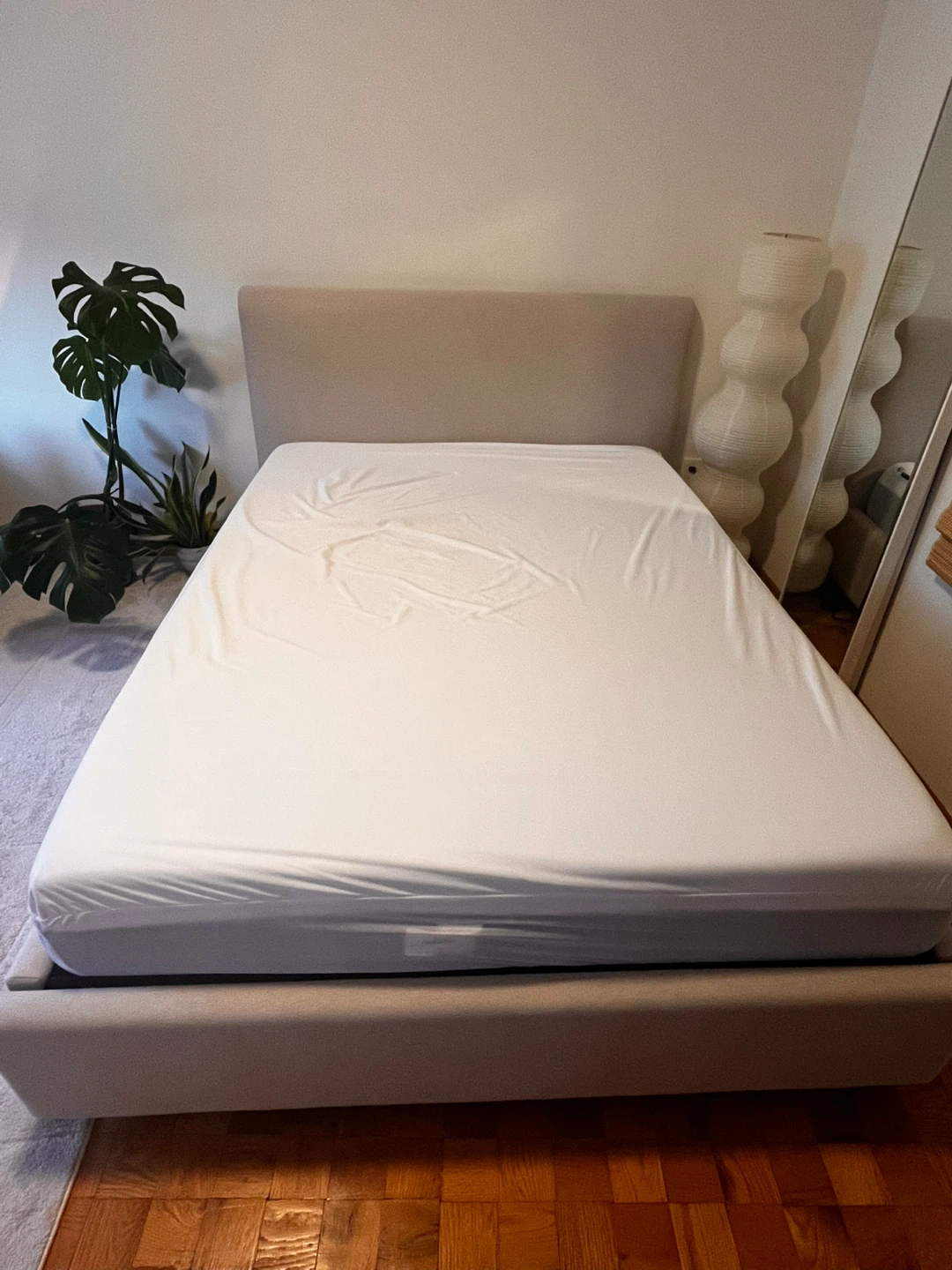 Full-size Bed Frame and Mattress **PICKUP AFTER OCTOBER 1st - photo 2