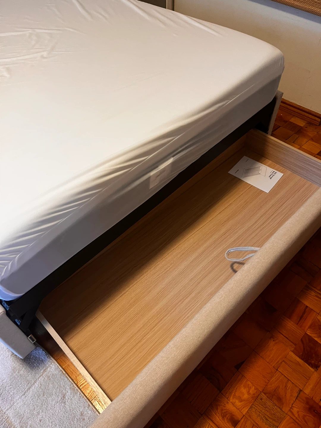 Full-size Bed Frame and Mattress **PICKUP AFTER OCTOBER 1st - photo 4