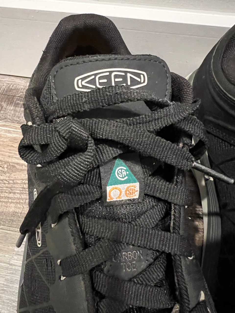 KEEN work safety shoes, composite toe, size 9.5 - photo 2