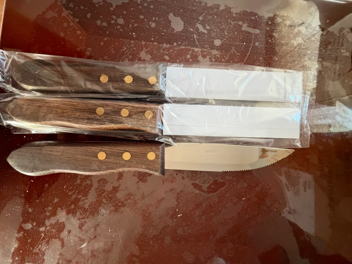 Set of 3 Walco Steak Knives - photo 2