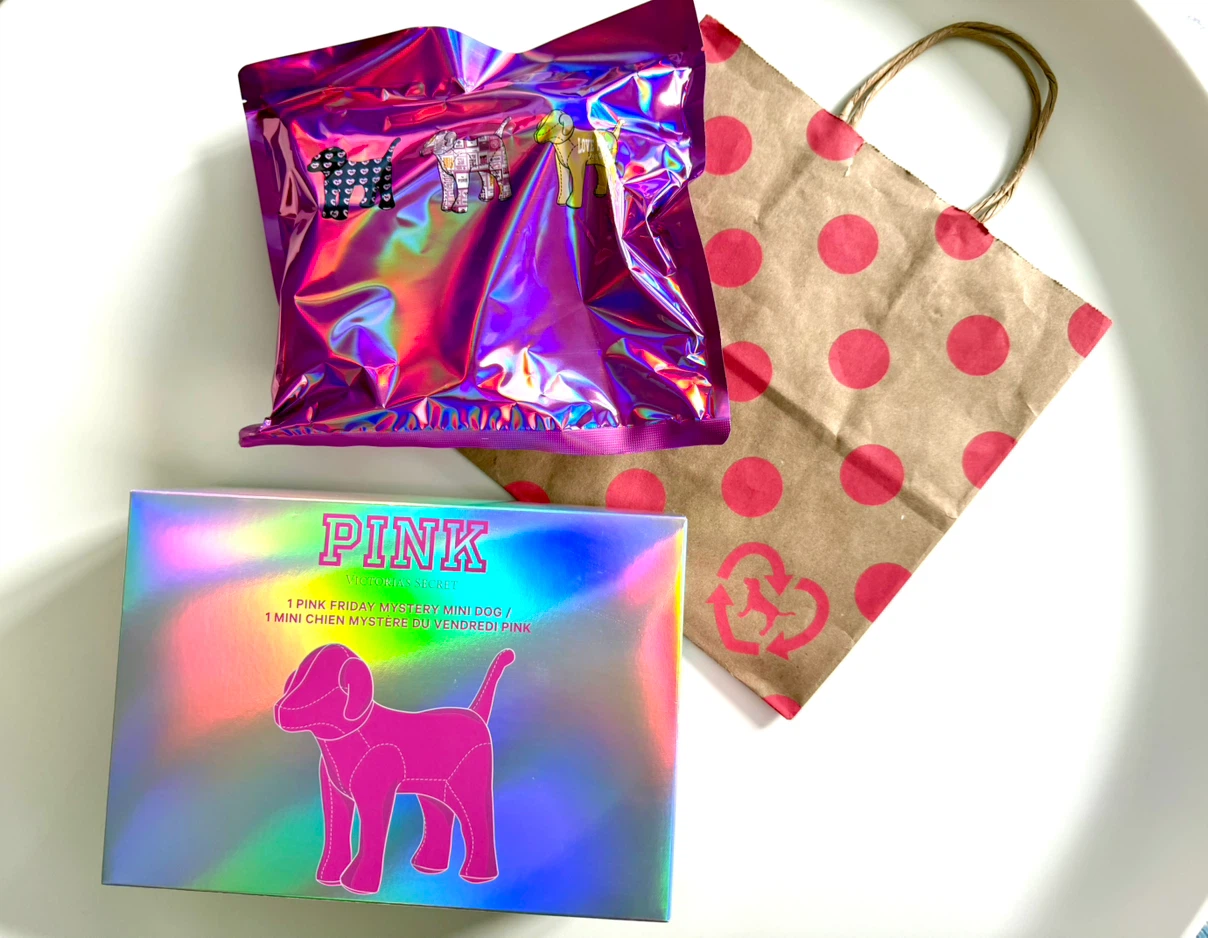 NEW Victoria's Secret PINK Mystery Mini Dog