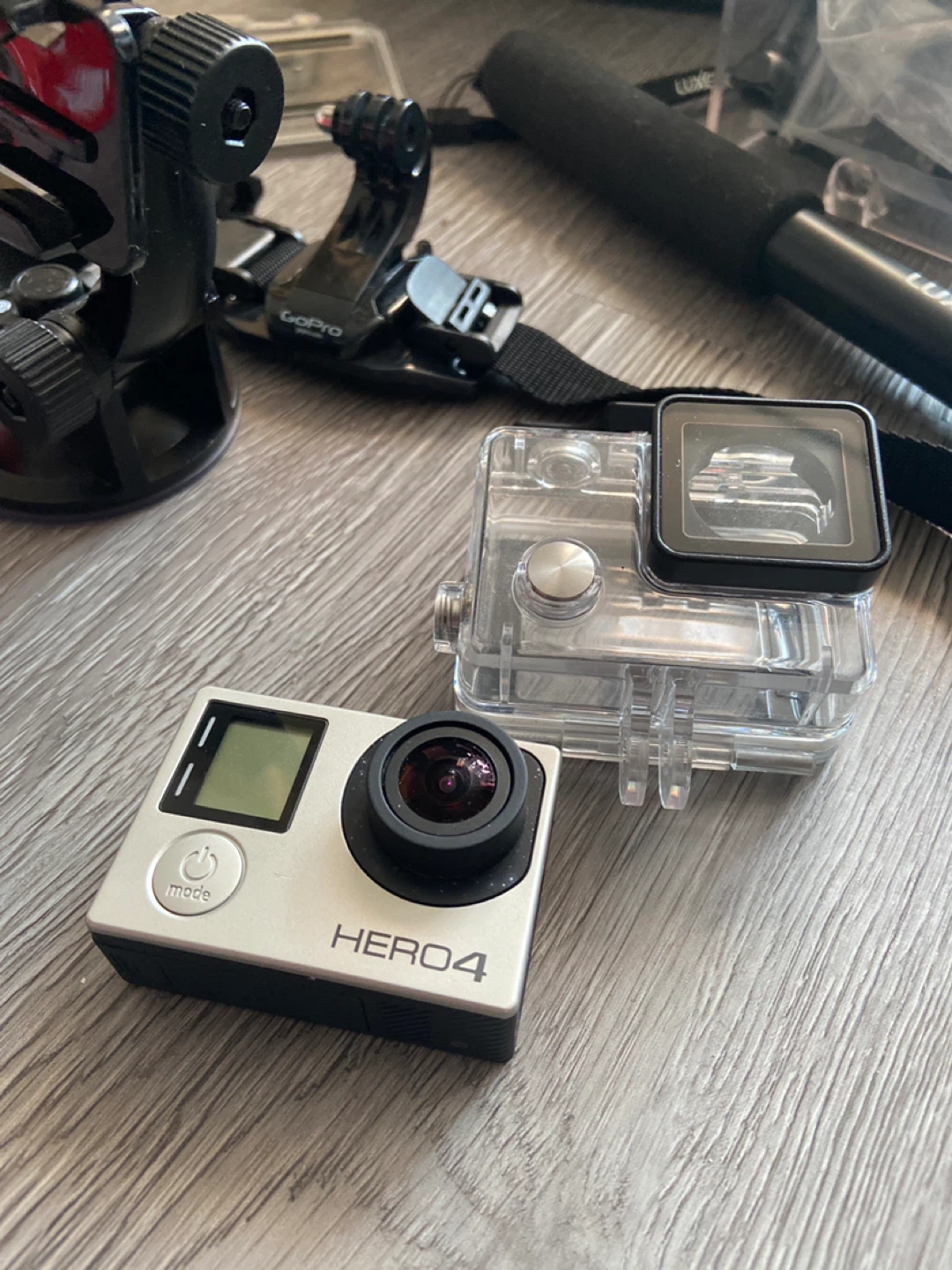 Hero4 GoPro Camera and Accessories