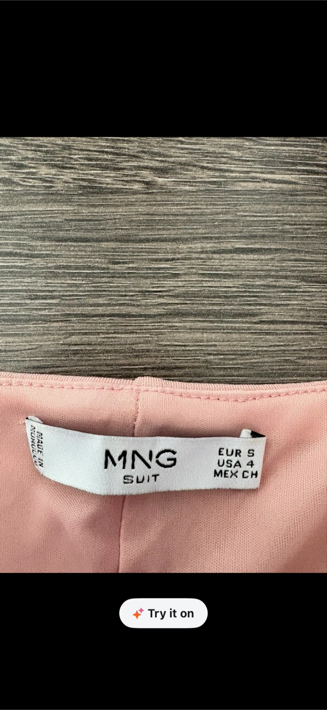 MNG Suit Sleeveless Top - Pink - Size Small - photo 2