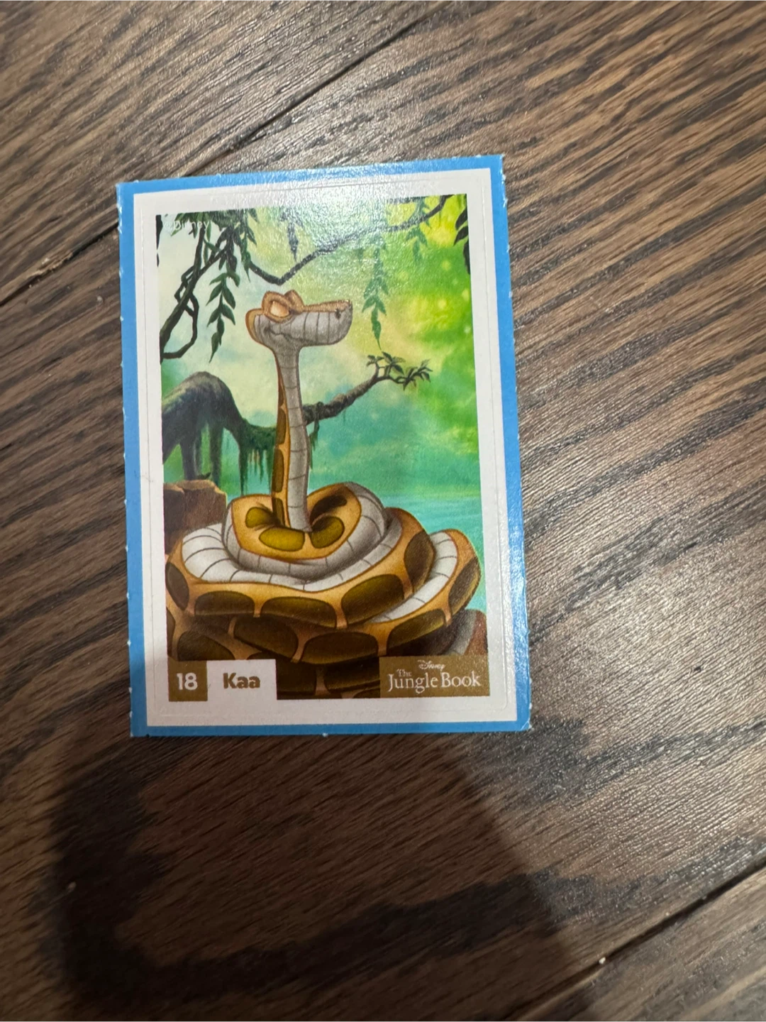 Disney The Jungle Book Kaa Card #18