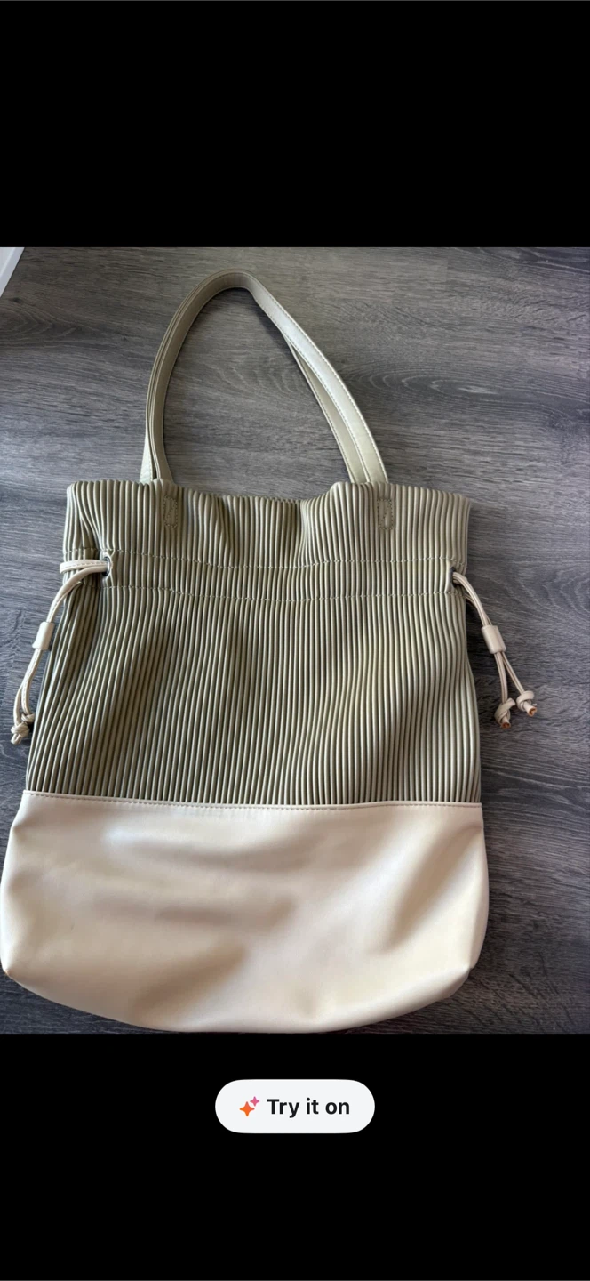 just.in.case pleated shoulder bag - photo 2