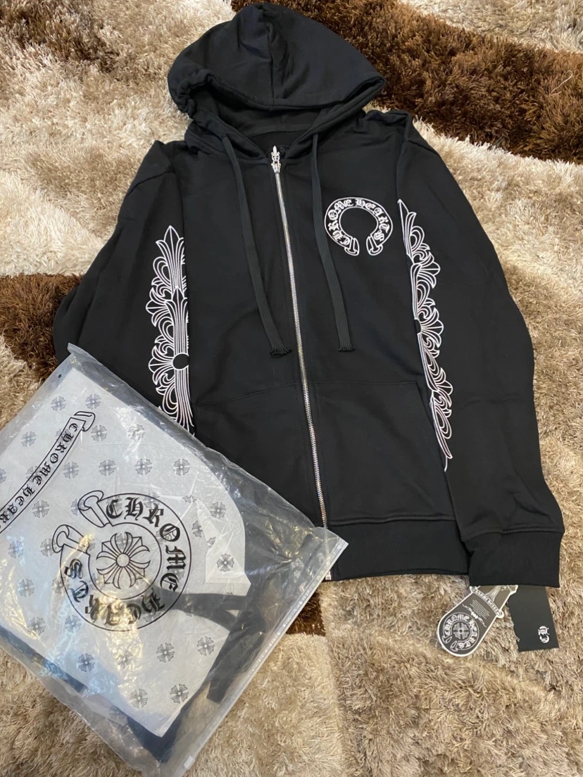 Chrome Hearts Zip-Up Hoodie - photo 2
