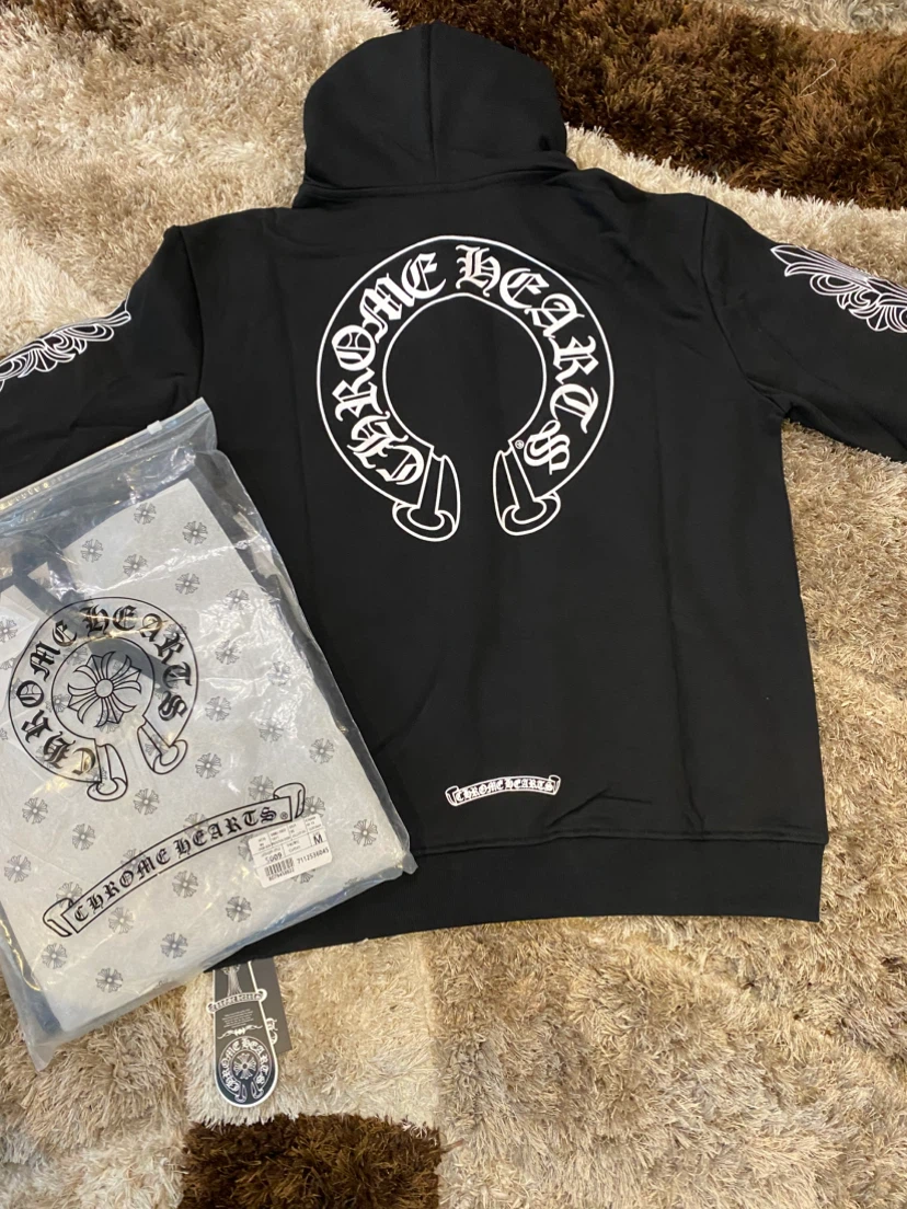 Chrome Hearts Zip-Up Hoodie - photo 3