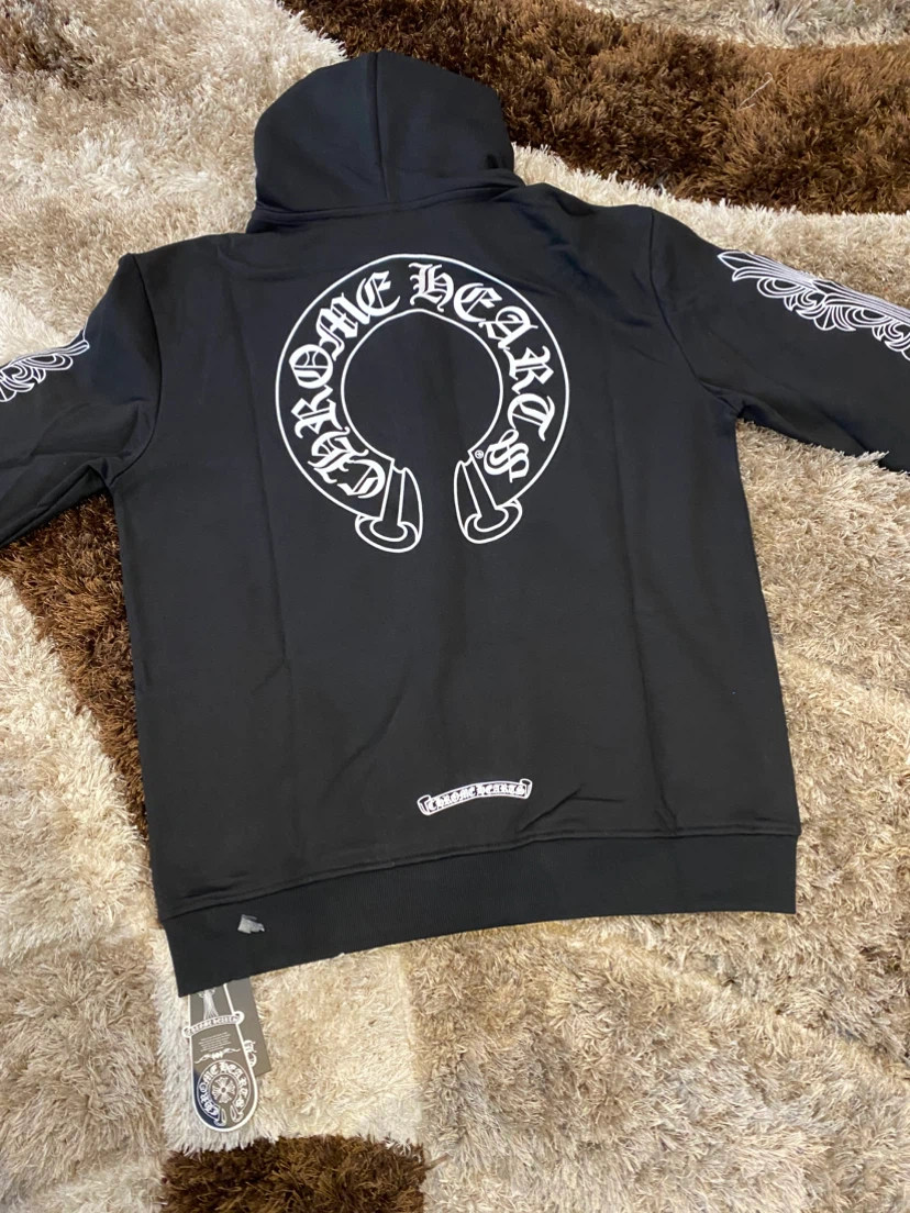 Chrome Hearts Zip-Up Hoodie - photo 4