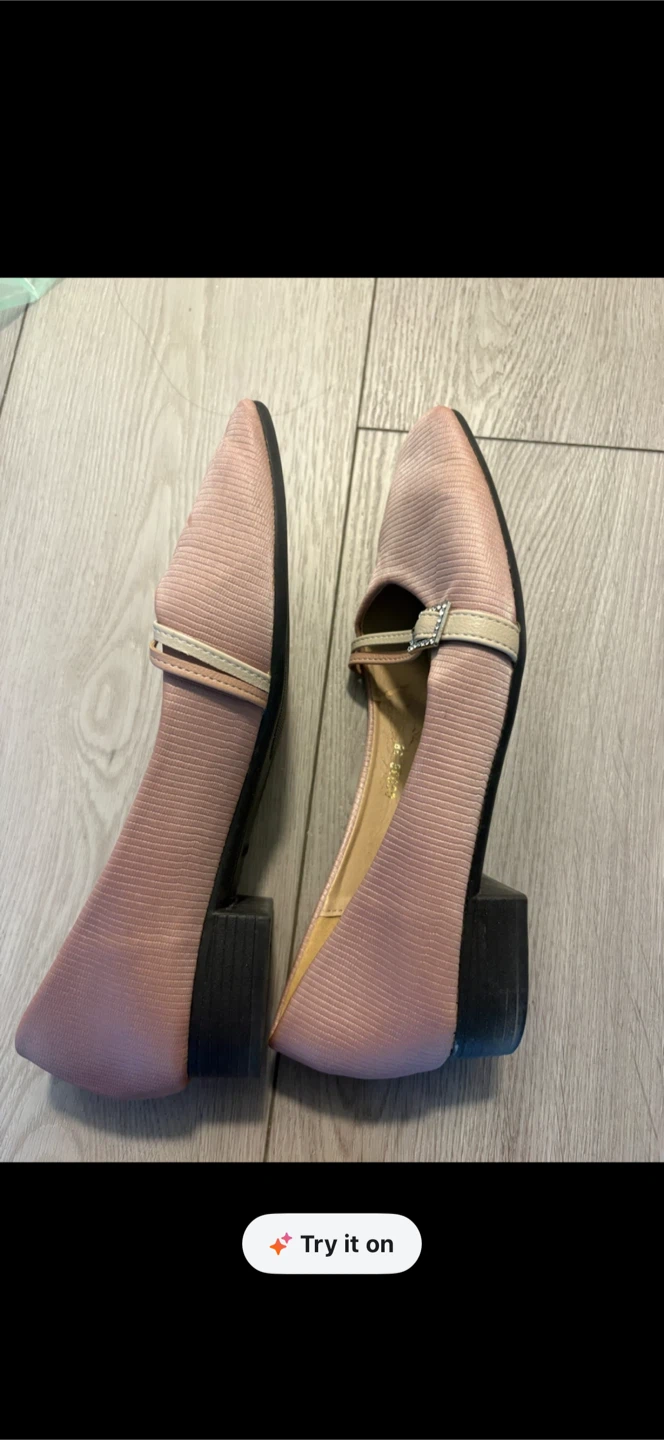 Anding Pink Pointed Flats - photo 2