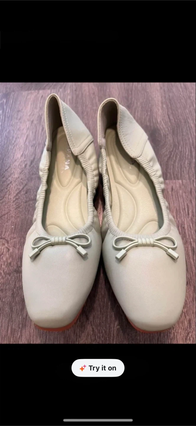 Everlane Ballet Flats GREEN