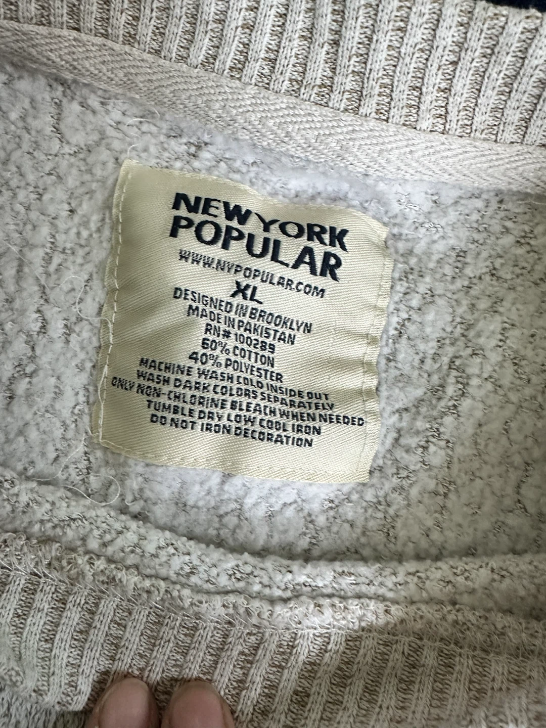 New York Popular Crewneck Sweatshirt - photo 4