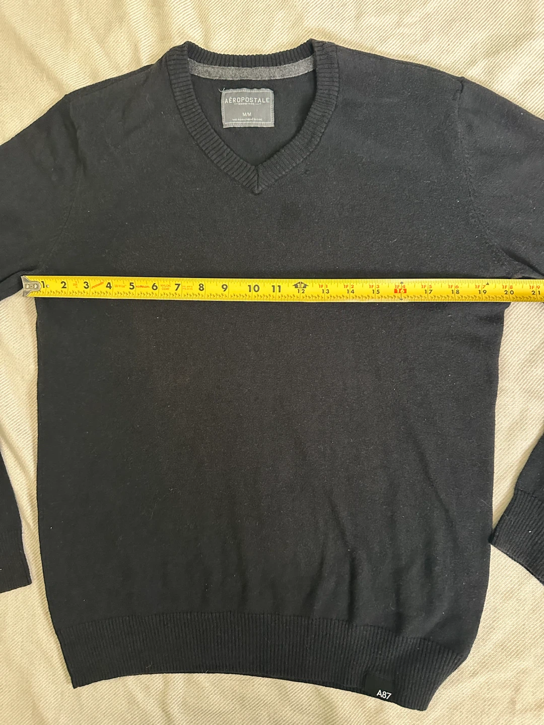 Aeropostale Black V-Neck Sweater - photo 3