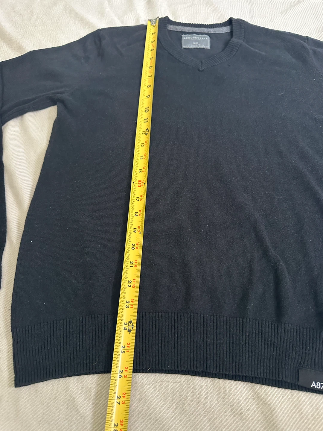 Aeropostale Black V-Neck Sweater - photo 4