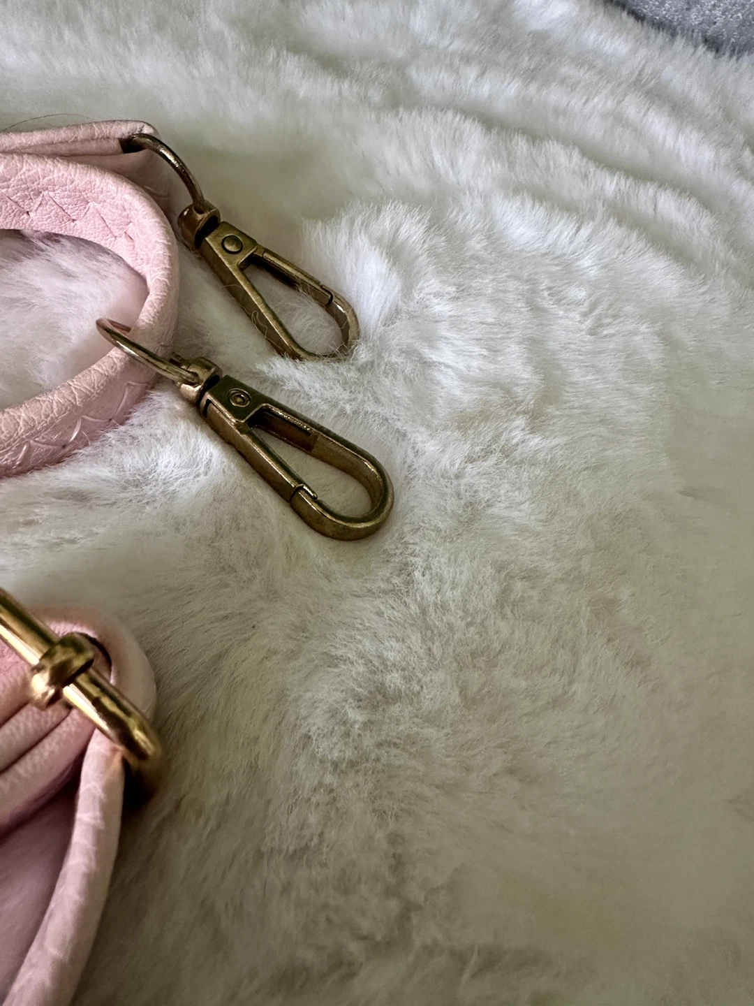 Pink Satchel Handbag with Detachable Strap - photo 3