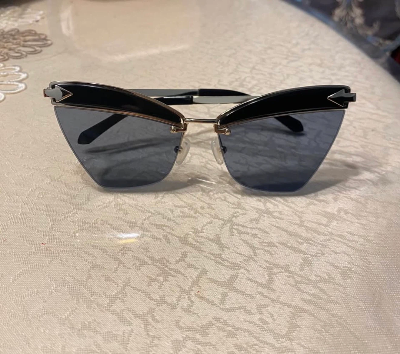 Karen Walker Cat-Eye Sunglasses