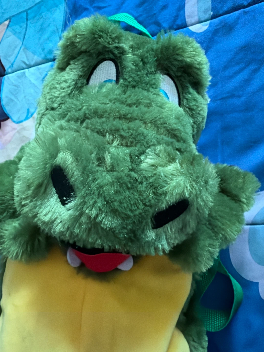 Plush Alligator Backpack - photo 4