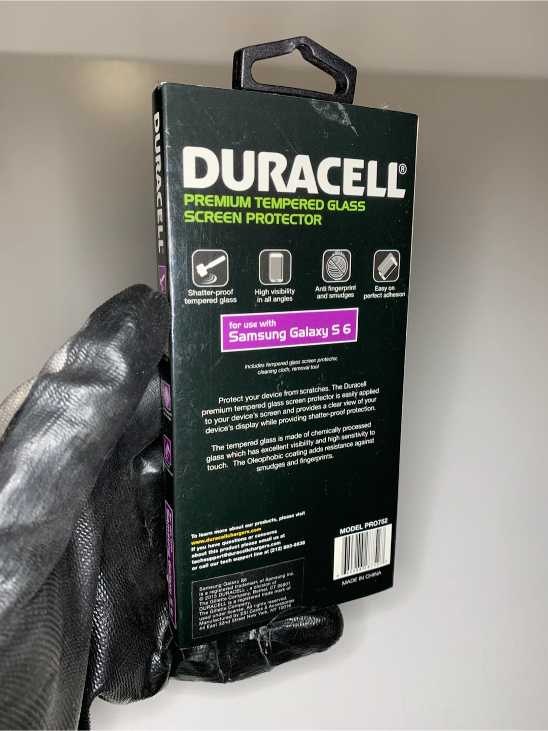 Duracell Tempered Glass Screen Protector for Samsung Galaxy S6 - photo 3