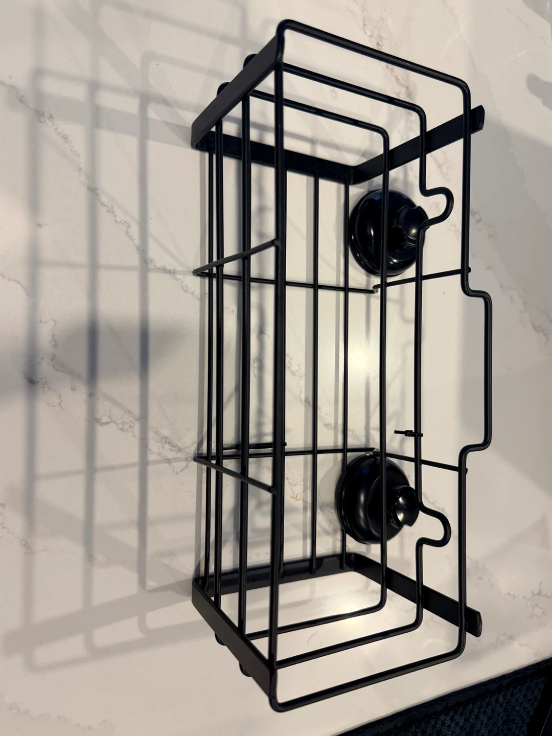 Brand new Black Wire Suction Cup Shower Caddy
