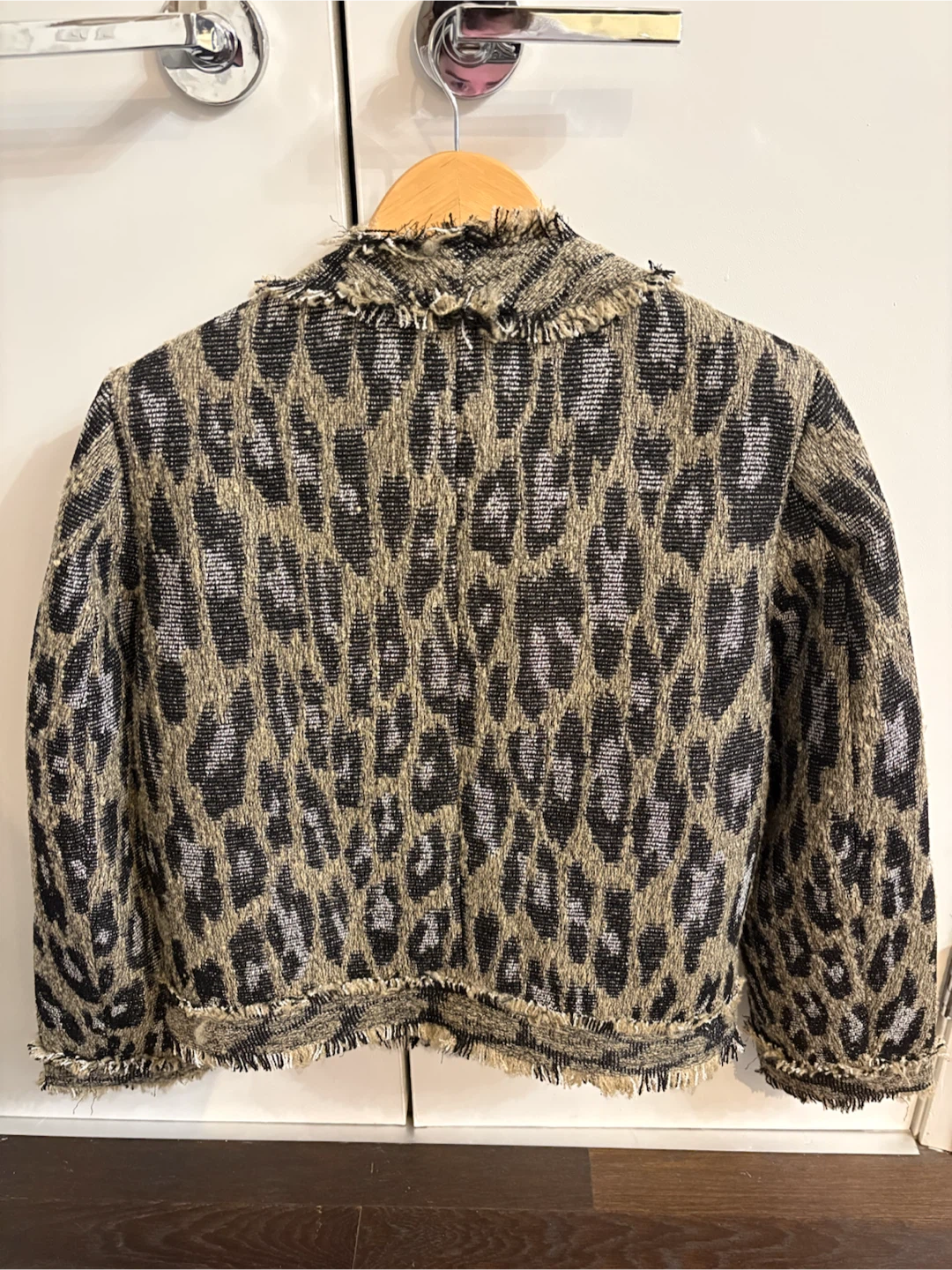 SOLD OUT! H&M Edition Frayed Jacquard-Weave Jacket - photo 5