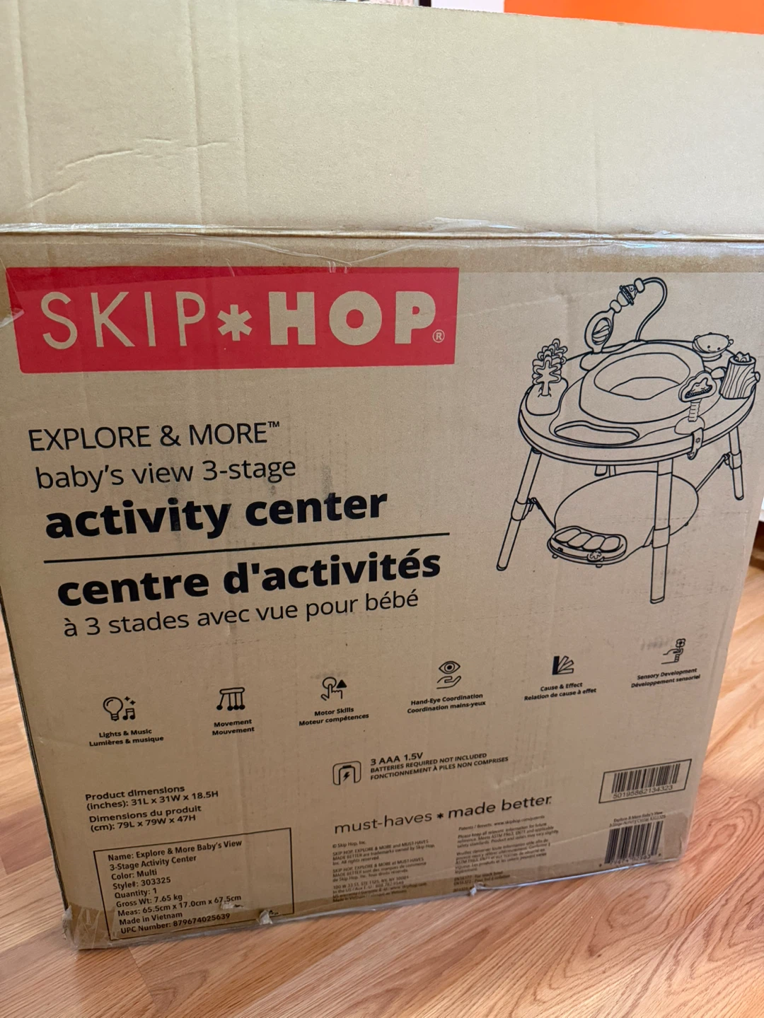 Skip Hop Explore & More 3-Stage Activity Center - photo 3