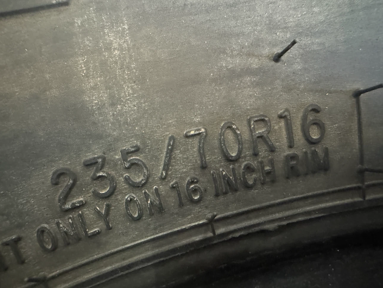 235/70R16 Set of 4 MotoMaster Eliminator winter Tires - photo 4