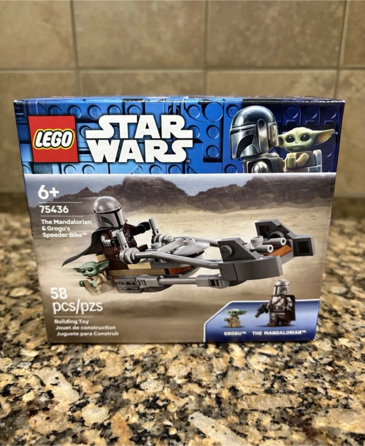 LEGO Star Wars The Mandalorian & Grogu's Speeder Bike 75436