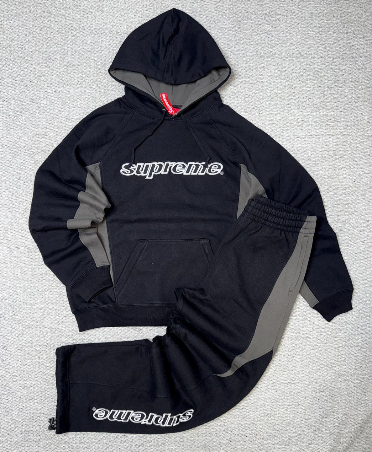 Supreme Hoodie and Sweatpants Set