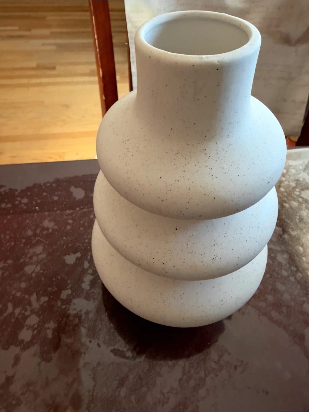 Speckled Ceramic Decorative Vase - photo 2