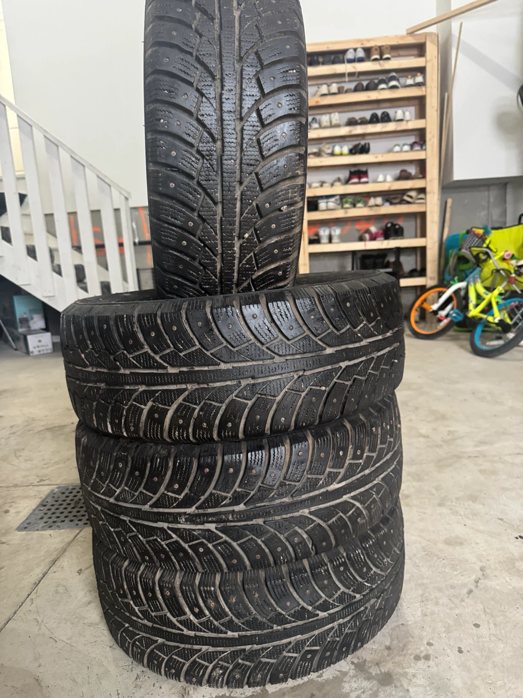 205/55R16 Set of 4 Westlake Studded Winter Tires (2023 DOT) - photo 2