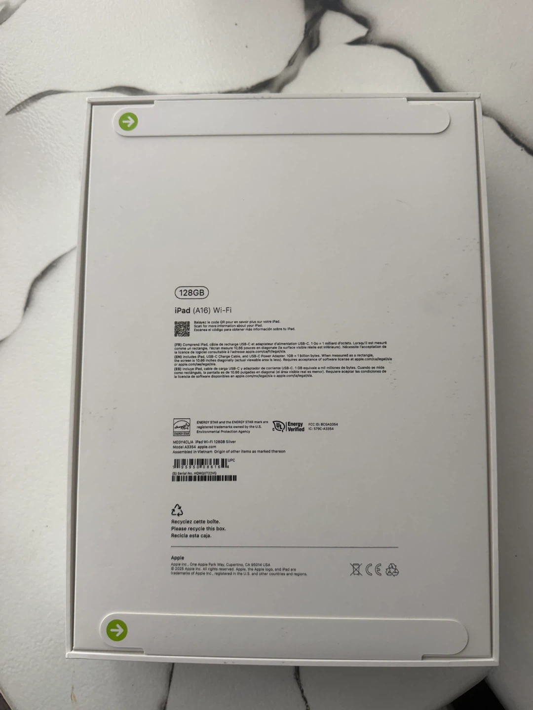 Apple iPad 10th Gen 128GB Wi-Fi Silver - photo 2