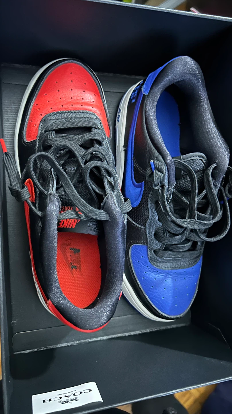 Nike Air Force 1 Mismatched Sneakers