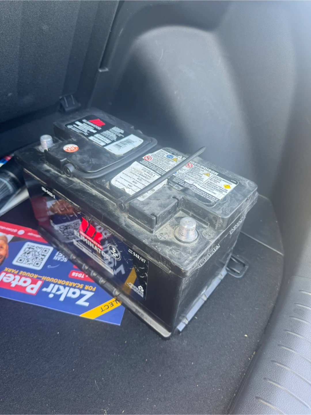 MotoMaster Eliminator AGM Battery Group 94R/H7 - photo 2