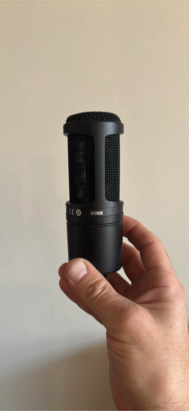 Audio technica At2020 condenser microphone - photo 2