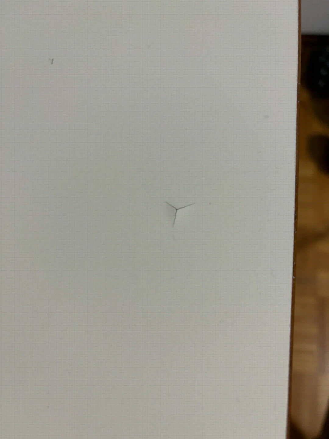White desk with black legs - photo 5