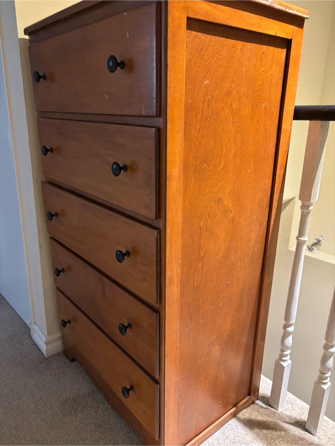 5-Drawer Wooden Dresser - photo 2