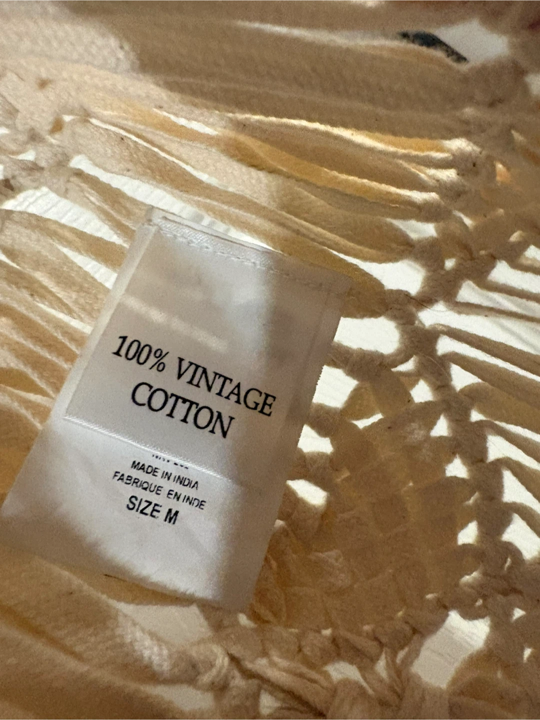 Winter Kate Cream Macrame Vest - photo 3