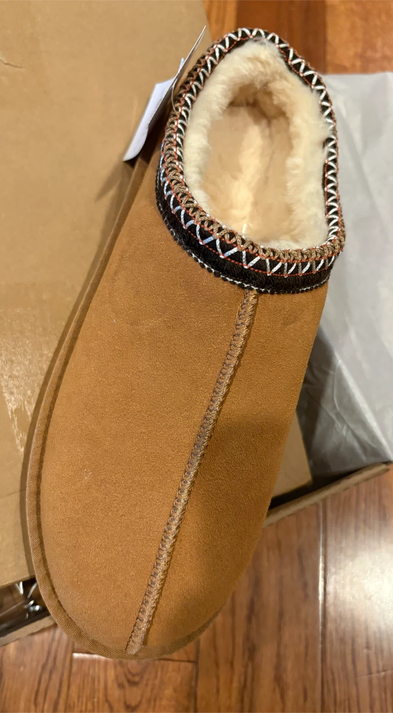 New Tan Faux Suede Shoes - photo 2