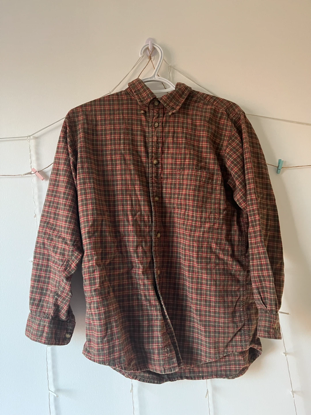Plaid Flannel Shirt size S - photo 2