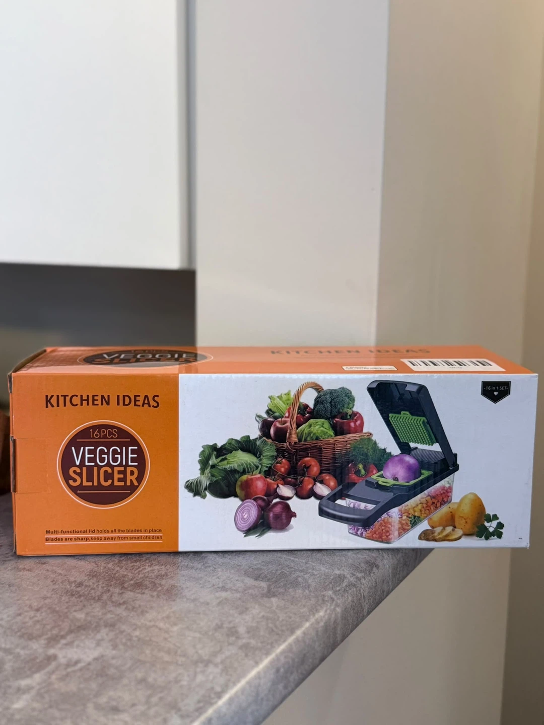 16-Piece Kitchen Ideas Veggie Slicer Set