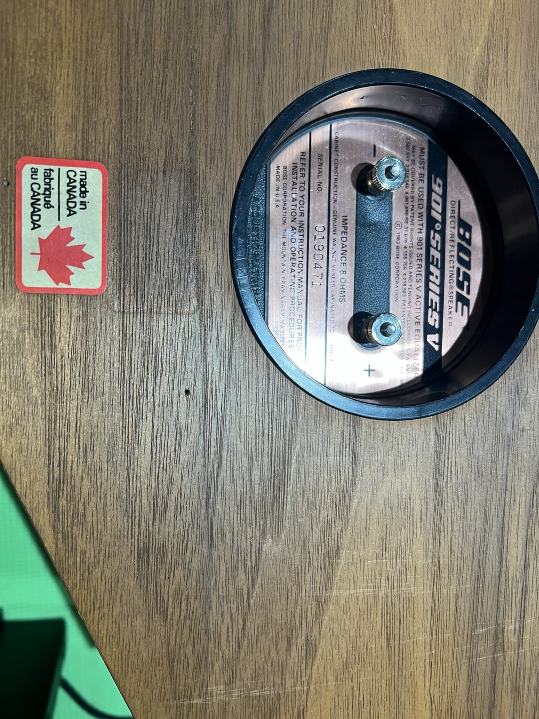 Bose 901 Series V Direct/Reflecting Speakers - photo 3