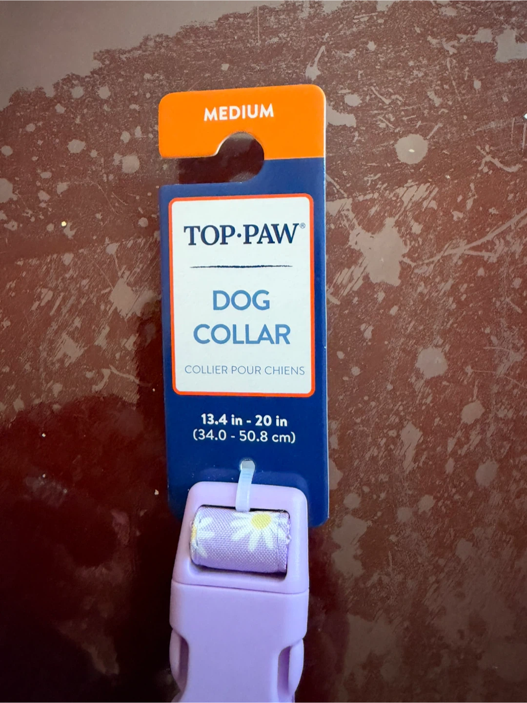 Top Paw Floral Dog Collar Medium - photo 2