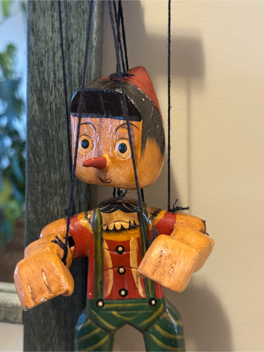 Antique Italian Pinocchio Wooden Marionette | Circa 1910 - photo 3