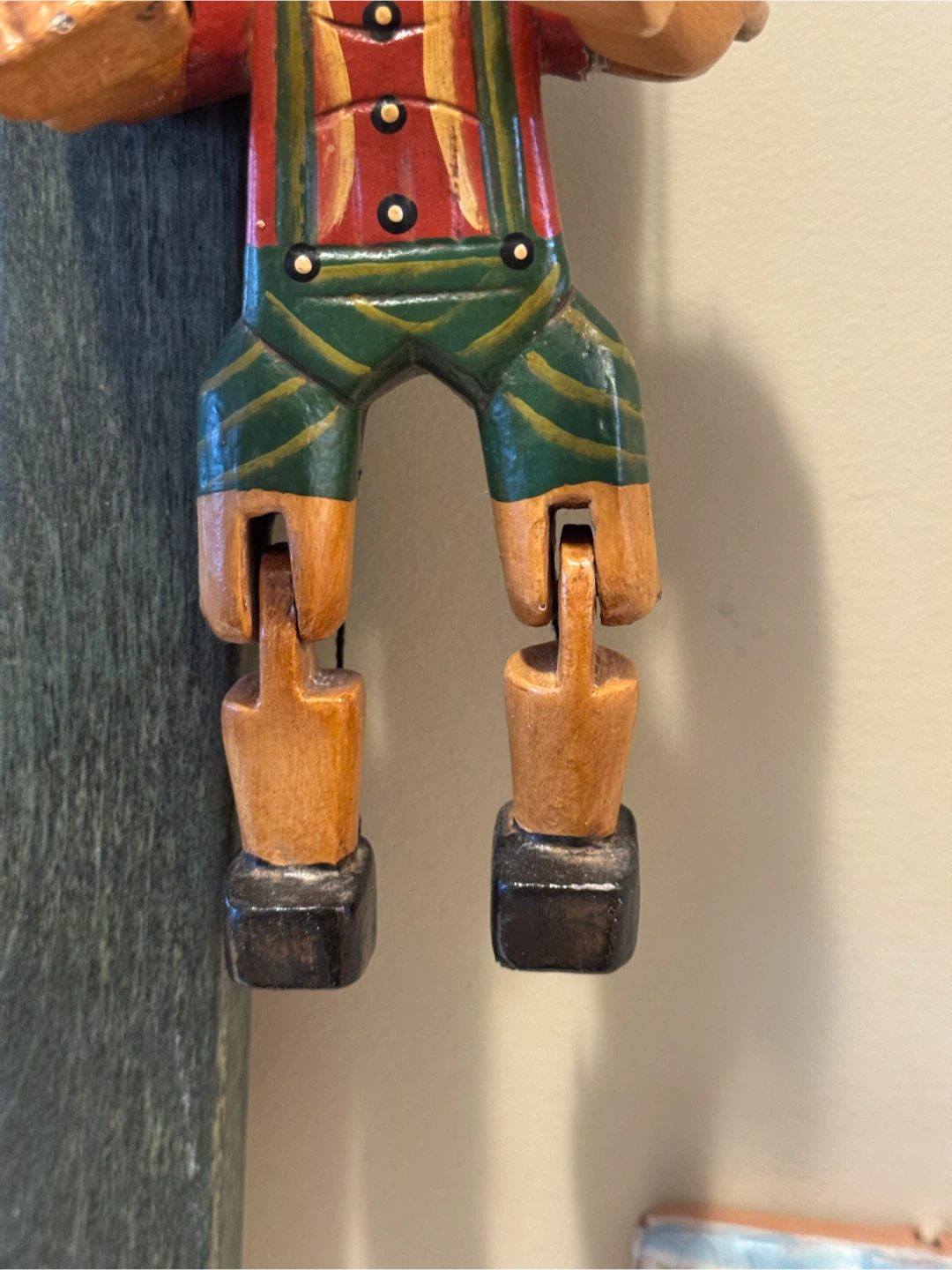 Antique Italian Pinocchio Wooden Marionette | Circa 1910 - photo 4