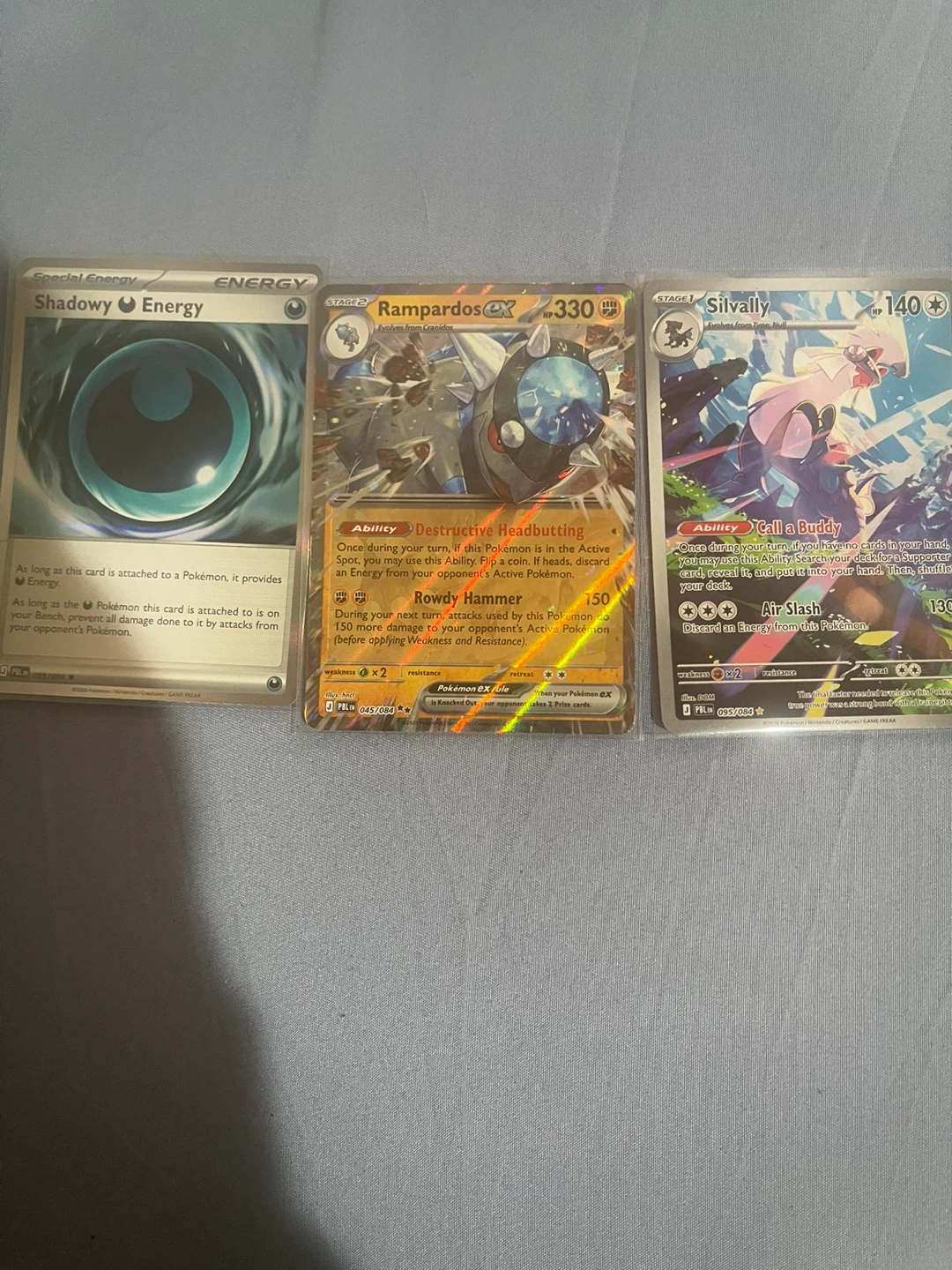 3 Pokemon Trading Cards
