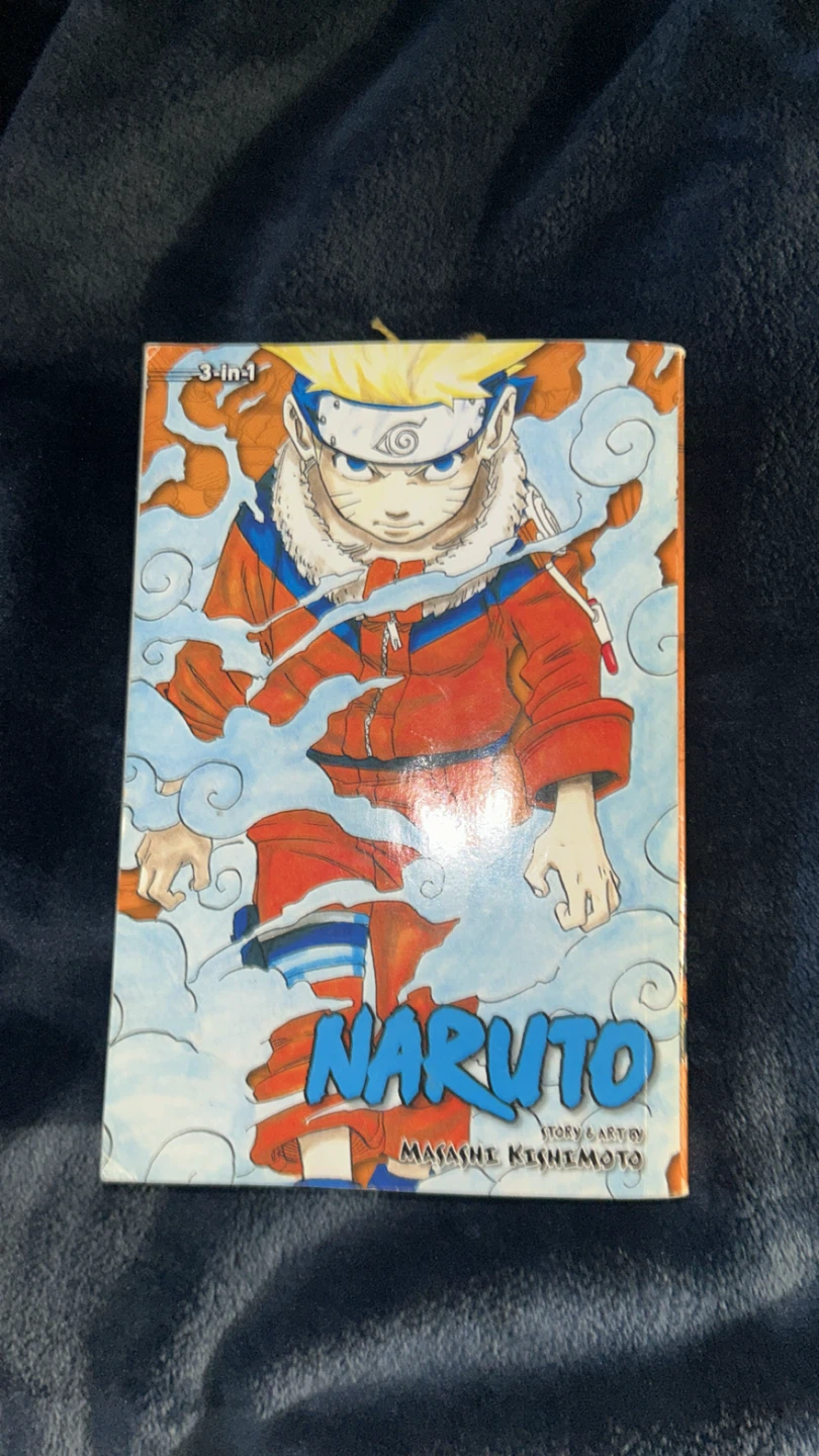 Naruto 3-in-1 Manga Omnibus Volumes 1-3