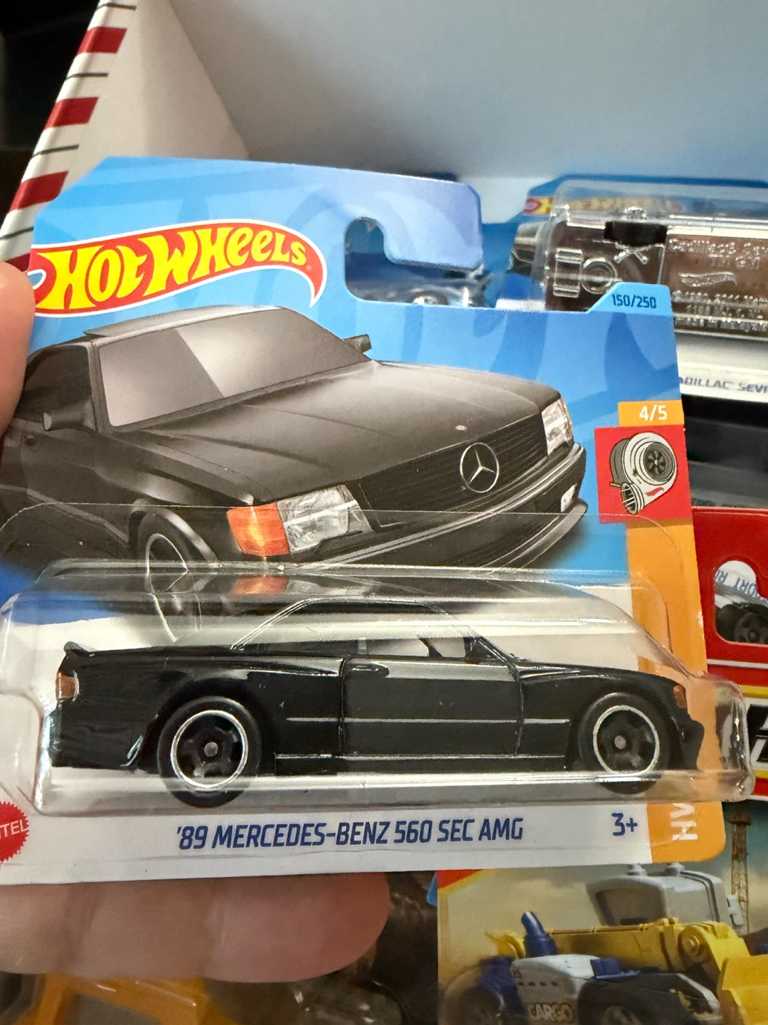 Hot Wheels 89 Mercedes-Benz 560 SEC AMG