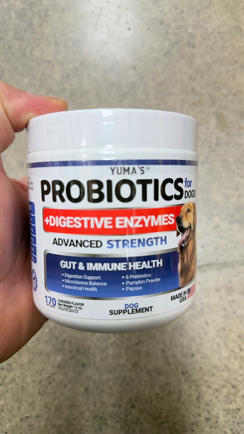 Yuma's Probiotics for Dogs 170 Chews
